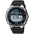 Casio Men's Core AE2000W-1AV Black Resin Quartz Watch with Digital Dial