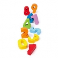 Hape Qubes Numbers and Colors Wooden Block Set