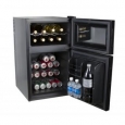 Kalorik WCL-42513-BK Black 2-in-1 Mini-Fridge and Wine Cooler