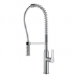 KRAUS Nola Single-Handle Commercial Style Kitchen Faucet with Dual-Function Sprayer