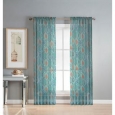 Window Elements Olina Printed Sheer Extra Wide 96-inch Grommet Curtain Panel - 54 x 96