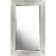 Antique silver finish beveled wall mirror 26.50X42.50X0.75
