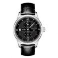 Tissot Le Locle Black Dial Leather Strap Men's Watch T0064281605802