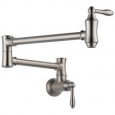 Delta Traditional Wall Mount Pot Filler 1177LF-SS Stainless