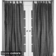 Jute Stripe Curtain Panel (As Is Item)