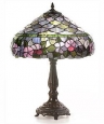 Tiffany-style Peony Table Lamp
