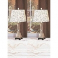 Twilight 28-inch Antique Table Lamps (Set of 2)