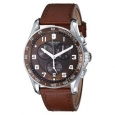 Swiss Army Men's 241653 Chrono Classic XLS Brown Dial Brown Leather Men's Watch