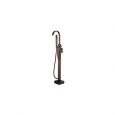 HelixBath Snoqualmie Oil Rubbed Bronze Gooseneck Tub Faucet with Hand Shower