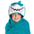 Comfy Critters Hooded Blanket - Seymour Shark