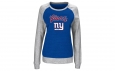 York Giants Women's Raglan Pullover Sweatshirt Size L