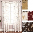 Softline Cairo Rod Pocket 96-inch Curtain Panel - 55 x 96 (As Is Item)