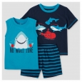 Toddler Boys???Pajama Set - Just One You Made by Carter’s Blue 12M