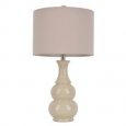 Ivory Crackle Table Lamp 26.5-inch