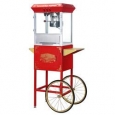 Red Roosevelt 6000 8-oz Antique Popcorn Machine and Cart