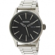 Nixon Men's Sentry Ss A3562348 Silver Stainless-Steel Quartz Fashion Watch