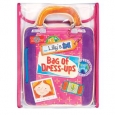 Lily's Bag of Dress-Ups Wooden Magnetic Doll and Book