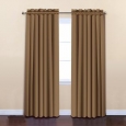 Aleko Wheat 52-inch x 84-inch Thermal Insulated Blackout Curtain Panel Set