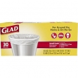 Glad Small Trash Bags, 4 Gallons, 30 Ct