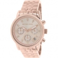 Michael Kors Women's Ritz MK6077 Rose Gold Stainless-Steel Quartz Fashion Watch