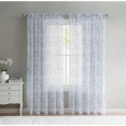 VCNY Home Elizabeth Embroidered Sheer Curtain Panel