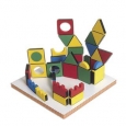 Edushape Magnetic Magic Shapes Classroom Pack, 54 Piece Set