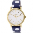 Timex Women's Originals TW2P63500 Blue/White Leather Analog Quartz Fashion Watch