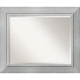 Wall Mirror Large, Romano Silver 36 x 30-inch