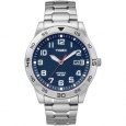 Timex Men's TW2P61500 Blue Dial Stainless Steel Expansion Band Watch