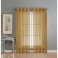 Window Elements Sheer Voile Grommet Extra Wide 84-inch Curtain Panel - 54 x 84 in.