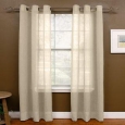 Miller Curtains 95-inch Preston Grommet Sheer Panel