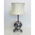 Golf Clubs Round Table Lamp