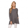 Women's Solid Tunic Top