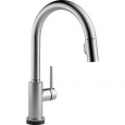 Delta Trinsic Single Handle Pull-Down Kitchen Faucet 9159T-AR-DST Arctic Stainless