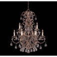 Savoy House Chastain New Tortoise Shell and Silver Metal 9-light Chandelier