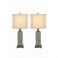 Studio 350 Set of 2, Polystone Table Lamp 30 inches high