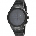 Swatch Piege SUSB104 Black Silicone Swiss Parts Chronograph Fashion Watch