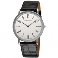 Stuhrling Original Men's White 'Belmont' Ultra Slim Watch