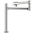 Hansgrohe 04058 Talis S Pot Filler Faucet Deck Mounted with Metal Lever Handles