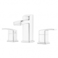 Pfister Kenzo Two Handle Widespread Lavatory Faucet Chrome