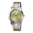 Casio Men's MTP-1275SG-9A 'Quartz' Two-Tone Stainless Steel Watch - Gold-tone