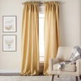 Heritage Landing 108-inch Faux Silk Lined Curtain Panel Pair