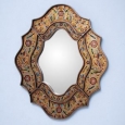 Handmade Song of Spring Wooden Frame Mirror (Peru)