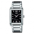 Casio Men's MTP-1235D-1A 'Classic' Stainless Steel Watch - Black