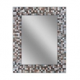 Headwest Earthtone Copper Bronze Mosaic Wall Mirror