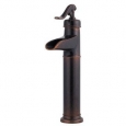 Pfister Ashfield Single Hole Single-Handle Vessel Bathroom Faucet in Rustic Bronze