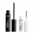 Brand In Box Nyx Cosmetics Double Stacked Mascara &nylon Lash Fibers-dsm01