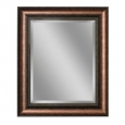 Headwest Copper Distressed Embossed Wall Mirror