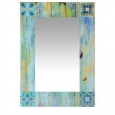 27.5 Inch Large Wall Mirror Shabby Chic by Infinity Instruments