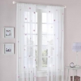 Mi Zone Taylor Flower Sheer Tailored Curtain Panel